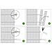 Frangivista In Pvc Viso, Lunghezza 8 M X Altezza 1,5 M, Grigio Antracite - Foto miniatura 5