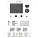 Frangivista In Pvc Viso, Lunghezza 8 M X Altezza 1,5 M, Grigio Antracite - Foto miniatura 8