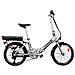 Bici E-bike Pieghevole Misura 20 Batteria Samsung 36v 10.4ah Motore Mxus 250w 35nm Bicicletta Richiudibile - Taglia Unica Nero - Foto miniatura 2