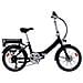 Bici E-bike Pieghevole Misura 20 Batteria Samsung 36v 10.4ah Motore Mxus 250w 35nm Bicicletta Richiudibile - Taglia Unica Nero - Foto miniatura 1