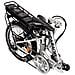 Bici E-bike Pieghevole Misura 20 Batteria Samsung 36v 10.4ah Motore Mxus 250w 35nm Bicicletta Richiudibile - Taglia Unica Nero - Foto miniatura 3