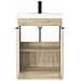 Set di mobili per il bagno Rovere Sonoma 78,5 x 37,5 x 81 cm - Foto miniatura 2