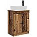 Mobile da bagno con lavabo Legno antico 54 x 35 x 83 cm - Foto miniatura 1