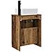 Mobile da bagno con lavabo Legno antico 54 x 35 x 83 cm - Foto miniatura 5