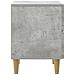 Armadio da Notte 2 pcs Grigio Cemento 43 x 34,5 x 48 cm - Foto miniatura 6