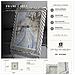 Cornice Portafoto Carvy In Resina Argento 20x25 - Foto miniatura 7