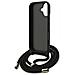 Custodia Per Iphone 17 Con Cinturino Nera Guess - Foto miniatura 1