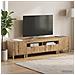 Mobile TV LED a 5 pezzi Rovere Artigianale Legno ingegnerizzato - Foto miniatura 3