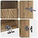 Mobile TV LED a 5 pezzi Rovere Artigianale Legno ingegnerizzato - Foto miniatura 5
