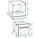 Forno a Gas BIGT 21100 X Da Incasso Classe A+ Colore Nero - Foto miniatura 3