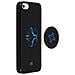 Cover Iphone 5 / 5s / Se Silicone Ultra-leggera Secure Lock U. fix Mobilis Nero - Foto miniatura 1