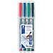 315 Wp4 Evidenziatore 1 Pezzo[i] Nero, Blu, Verde, Rosso (Lumocolor Ohp Pen Non-permanent Medium 1.0 - Foto miniatura 2