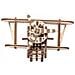 Wood Trick Kit Per Modellino In Scala In Legno Biplano - Foto miniatura 3