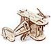 Wood Trick Kit Per Modellino In Scala In Legno Biplano - Foto miniatura 8
