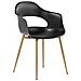 Set Di 2 Sedie Da Pranzo Nere Utica - Foto miniatura 4