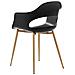 Set Di 2 Sedie Da Pranzo Nere Utica - Foto miniatura 14