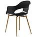 Set Di 2 Sedie Da Pranzo Nere Utica - Foto miniatura 8