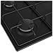 Piano Cottura HIGG 64123 SB a Gas 4 Fuochi Gas Colore Nero - Foto miniatura 5