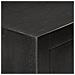 Cassettiera Nero E Oro 45x30x105 Cm In Legno Massello Di Mango - Foto miniatura 5