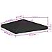 Copertura Superiore per Gazebo 270 g / m² 3x3 m Nera - Foto miniatura 5