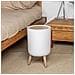Pattumiera 7l Bianco / legno - Bat-979699-002 - Foto miniatura 5