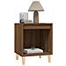Comodino Rovere Marrone 40x35x50 Cm - Foto miniatura 6