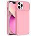 Custodia Tpu Silicone Slide Cover Case Per Apple Iphone 12 Pro Max Pink - Foto miniatura 1