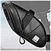 Borsa Da Bicicletta Waterproof,5l Fissaggio Sellino Chiusura Lampo Sahoo Nera - Foto miniatura 3