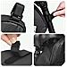 Borsa Da Bicicletta Waterproof,5l Fissaggio Sellino Chiusura Lampo Sahoo Nera - Foto miniatura 4