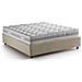 Letto Matrimoniale Maria, Letto Contenitore Con Rivestimento In Tessuto, 100% Made In Italy, Apertura Frontale, Adatto Per Materasso Cm 160x200, Beige - Foto miniatura 3