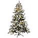 Albero Di Natale Innevato Led 180 Cm Miette - Foto miniatura 1