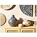 Vaso Decorativo Kualu Ceramica 35 Cm Nero - Foto miniatura 1