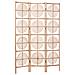 Paravento 3 Pannelli Rattan Naturale 117 X 180 Cm Altamura - Foto miniatura 5