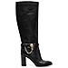 Hamilton Heeled Boot Stivali Pelle Di Mucca Scarpe Donna Nero Eu 36, 40f3hahb5l-001 - Foto miniatura 2