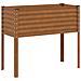 Fioriera da Giardino 100x41x90 cm in Acciaio Corten - Foto miniatura 10