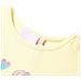 Maglietta da Bambina Giallo Tenue 140 - Foto miniatura 3