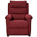 Poltrona Elettrica Reclinabile Rosso Vino in Tessuto - Foto miniatura 3