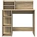 Scrivania con Storage Rovere Sonoma 90x48x101.5 cm Legno ingegnerizzato - Foto miniatura 4