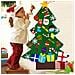 Albero Di Natale In Feltro Fai-da-te Con Decorazioni Rimovibili Per Natale - Foto miniatura 3
