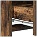 Set Tavolo da Trucco 3 pcs Rovere fumé 50 x 41 x 135 cm - Foto miniatura 9