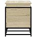 Contenitore con Coperchio Rovere Sonoma 80x40x51,5cm Truciolato - Foto miniatura 5