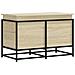 Contenitore con Coperchio Rovere Sonoma 80x40x51,5cm Truciolato - Foto miniatura 6