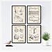 Set Di 4 Stampe Stampe Con Brevetti Di Utensili Da Cucina Manifesti Con E Vecchi Brevetti Cucina Disegno Di Alta Qualità Sfondo Senza Cornice A4 - Foto miniatura 1