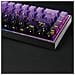 Tastiera Meccanica Cablata A Luce Mista 68 Tasti - Viola Sfumato Con Switch Blu - Foto miniatura 5