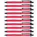 PALETTE - Penna Roller a Scatto - Tratto F (0,4 mm) - Confezione da 10 - Rosso - Foto miniatura 1