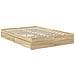 Letto con Contenitore con testiera Rovere Sonoma 140 x 190 cm - Foto miniatura 6