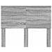 Testiera con testiera Grigio Sonoma 120 cm Legno multistrato - Foto miniatura 4
