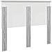 Testiera con testiera Grigio Sonoma 120 cm Legno multistrato - Foto miniatura 6