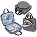 Borsa Portaoggetti Per Ricamo /cucito Di Grande Capacità - Organizer Portatile Grey - Foto miniatura 2