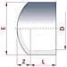 Tappo Pvc-u A Incollo 32mm Pn16 - Raccordi Pvc Per Tubo - Foto miniatura 2